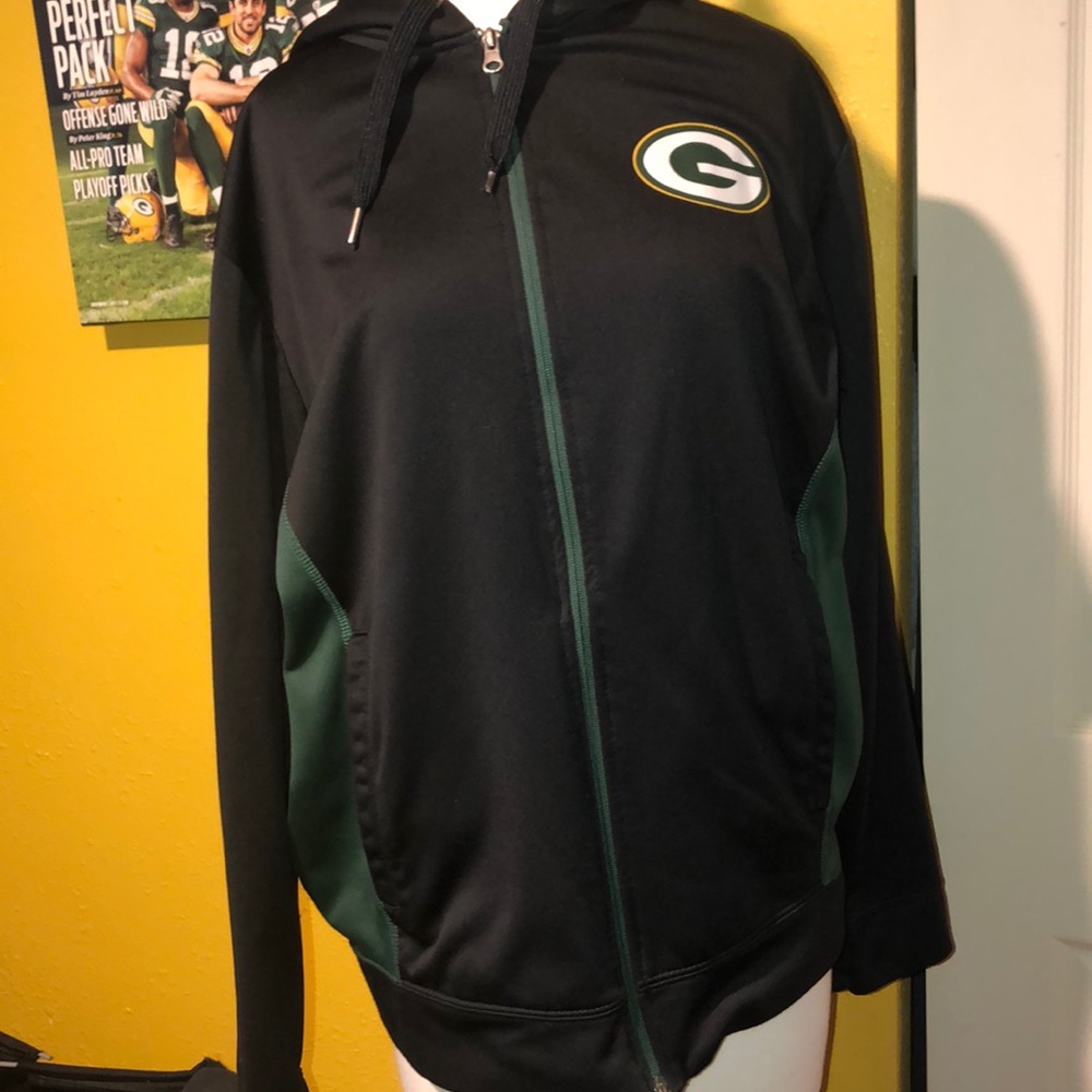 GreenBay Packer Full zip up sweatshirt!